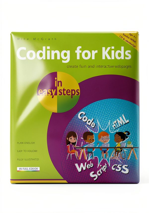 In Easy Steps Kids Programming eBook Kindle 340‑Page Guide Ages 8‑16-0