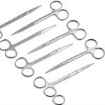 Iris Micro Dissecting Lab Scissors Stainless Steel Pack of 10-0