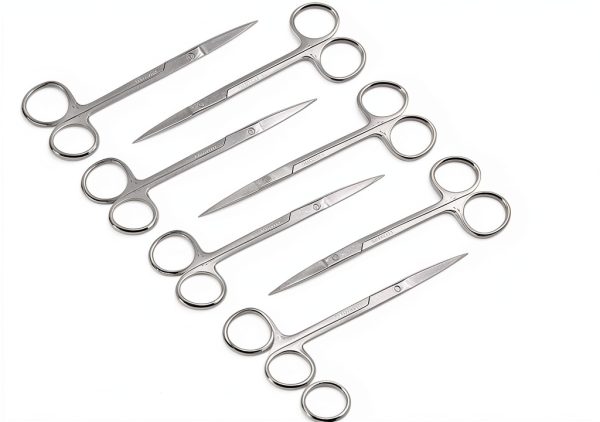 Iris Micro Dissecting Lab Scissors Stainless Steel Pack of 10-0