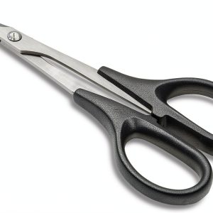 Lexan Scissors Huron Precision Curved 5.5" Silver Lab Scissors-0