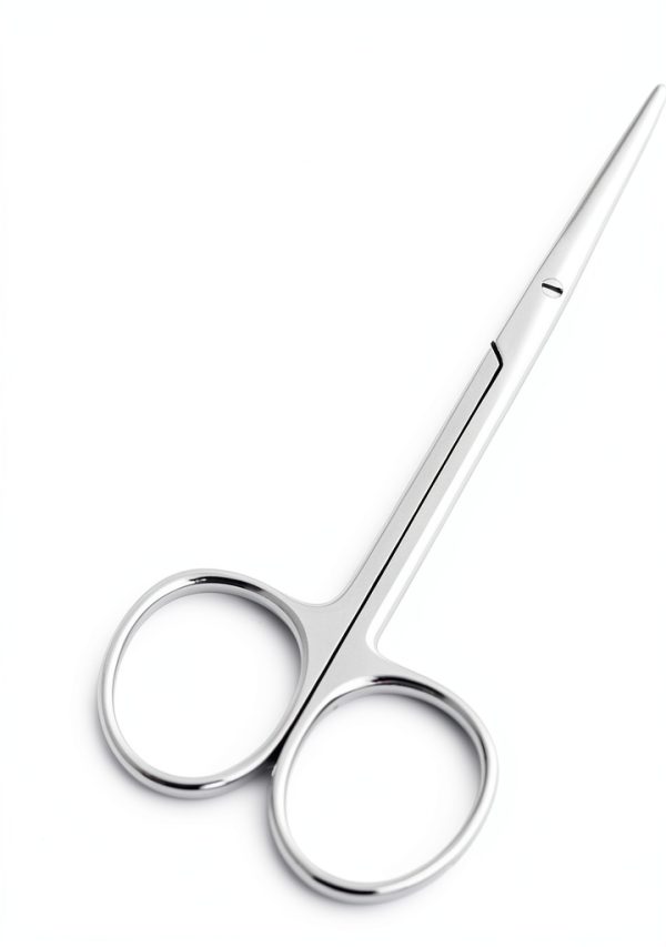 OdontoMed2011 STRABISMUS SCISSORS 4" STRAIGHT SCISSORS-1
