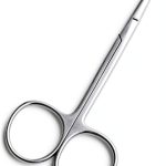 OdontoMed2011 STRABISMUS SCISSORS 4" STRAIGHT SCISSORS-0