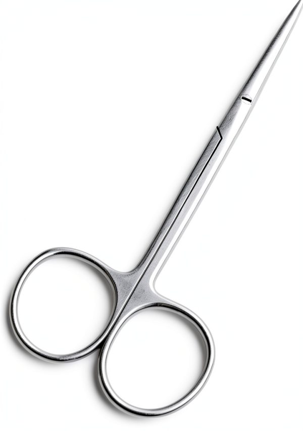 OdontoMed2011 STRABISMUS SCISSORS 4" STRAIGHT SCISSORS-0