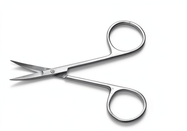 Speedway Iris Scissors 9cm Curved Surgical Precision Cutting-6