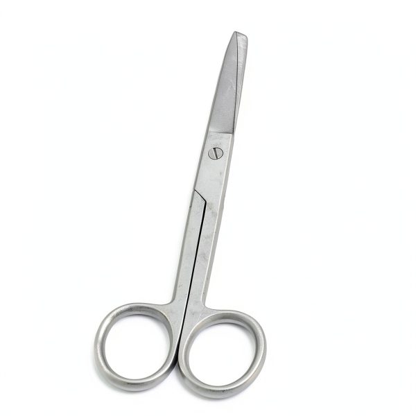 WellnessD'Light - Lot of 6 Pcs Nursing Operating/Dressing Scissors Sharp/Blunt 5 1/2 inches Straight, Stainless Steel-1