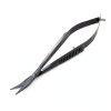 G.S Professional Stainless Steel Aquarium Aquascaping Spring Scissors Curved 4.5 Inch-0