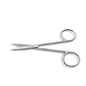 O.R. Grade Iris Scissors 4.5in Point Surgical Design German Steel-0