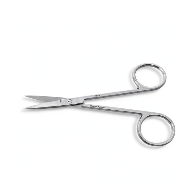 O.R. Grade Iris Scissors 4.5in Point Surgical Design German Steel-0
