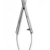 Precision Lab Scissors, Fine Point Straight Microdissection Scissors Perfect for Doctors, Nurses & Students Straight Blades 9MCD - Curved Blades-0