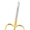 STRABISMUS SCISSORS 4.5" Tungsten Carbide Lab Scissors OdontoMed2011-0