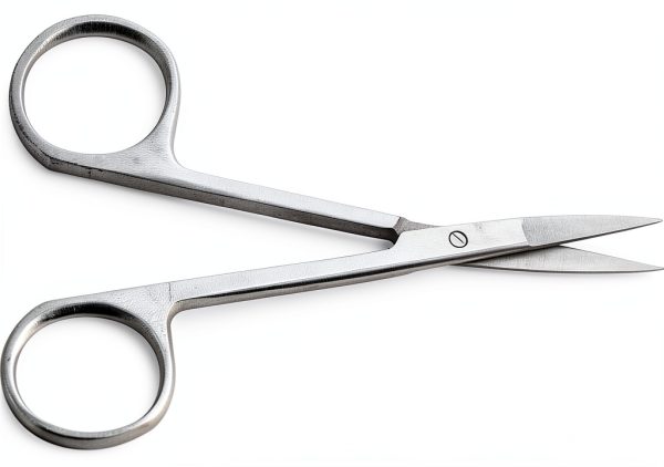 EISCO Dissecting Scissors Fine Points Closed Shank Stainless Steel 5in-1