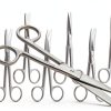 HIGH Grade PACIFATED Stainless Steel Dissecting Operating Scissors 5.5" Sharp Blunt Straight (HTI BRAND)-3