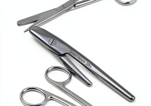 HIGH Grade PACIFATED Stainless Steel Dissecting Operating Scissors 5.5" Sharp Blunt Straight (HTI BRAND)-4