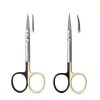 Iris Micro Dissecting Precision Lab Scissors Gold HR-0020 Pack of 2-1