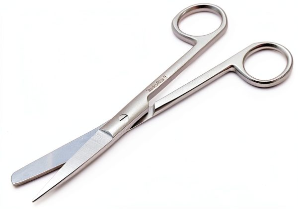 HIGH Grade PACIFATED Stainless Steel Dissecting Operating Scissors 5.5" Sharp Blunt Straight (HTI BRAND)-0