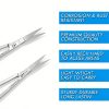 Iris Micro Dissecting Precision Lab Scissors Gold HR-0020 Pack of 2-3