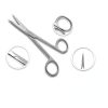 Cynamed Iris Micro Dissecting Precision Lab Scissors, Fine Point Straight - Perfect for Doctors, Nurses, EMS, Students, Education & Training and More (Pack of 3)-1