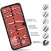 Veterinary Umbilical Cord Scissor Kit DEXSUR 7‑Piece Steel Set-1