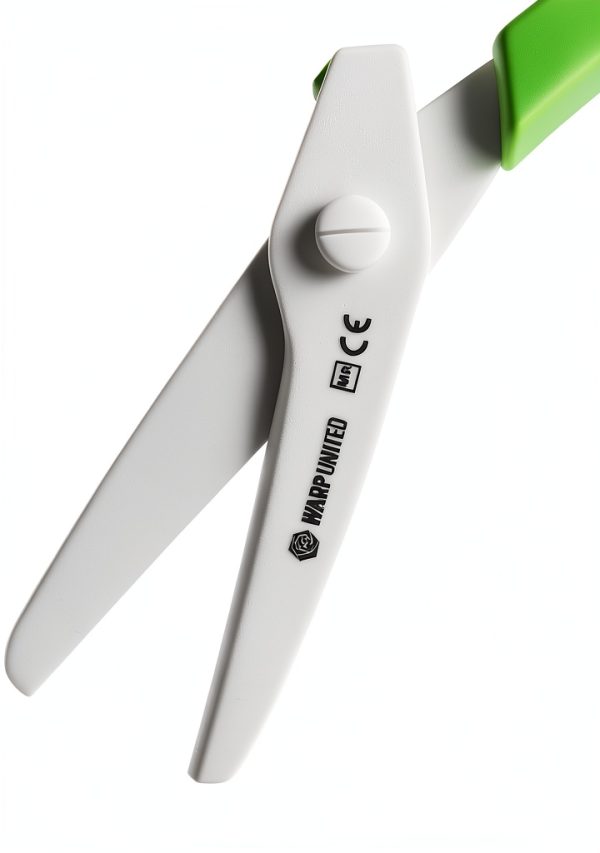 Betor Ceramic Scissors MRI Safe 2.6in Green Lab Scissors Warp United-2